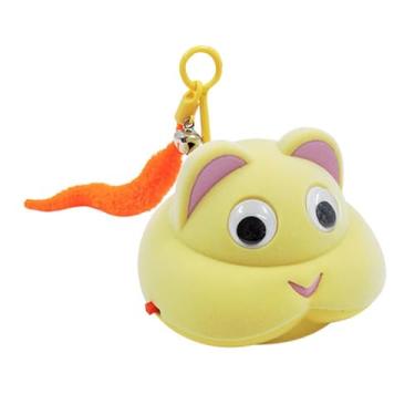 Imagem de Ioensy Brinquedo interativo para gatos, para exercícios internos e externos, ratos eletrônicos, ativados por movimento, brinquedos automáticos para gatos, Amarelo
