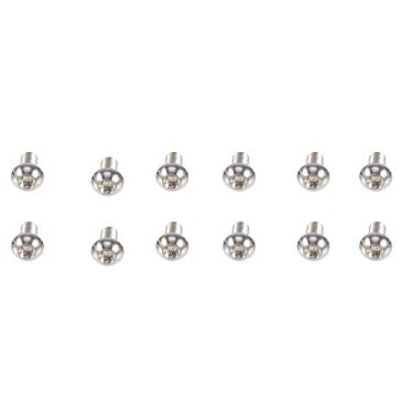 Imagem de T25 Liga de Titânio Parafusos de Bicicleta Prendedor 12pcs Parafusos Leve Resistente à Corrosão Resistente Esportes Corrida Automotiva (M5x10)