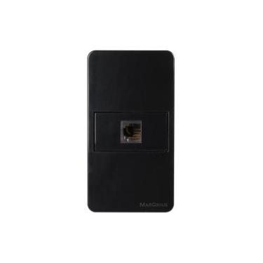 Imagem de Placa para Condulete Caixa 3/4" com Tomada para Telefone MarGirius Sle