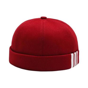 Imagem de Gorro Unissex Ajustável De Verão, Estilo Retrô Com Etiqueta De Letras,