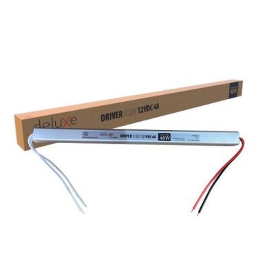 Imagem de Driver Slim Avant Deluxe Max Para Fita LED - 12V, 4,0A, 48W, Bivolt