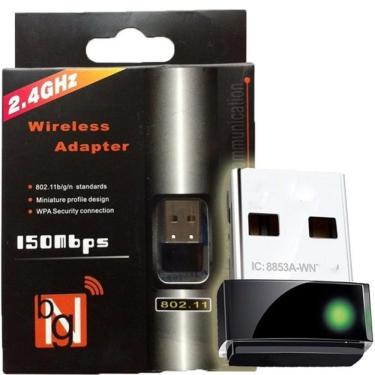 Imagem de Adaptador Usb Wireless Nano 150mbps Tsa Ad-006
