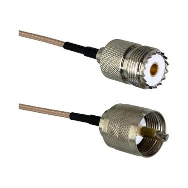 Imagem de Conector UHF PL259 SO239 Para SMA UHF BNC Macho Fêmea Jack Crimp RF Ju