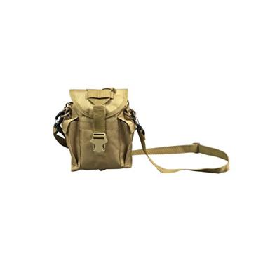 Imagem de Jolmo Lander 1,2 L. Bolsa Canteen MOLLE estilo militar com alça de ombro, bolsa Molle para Canteen Kit, marrom coiote/sacola de oliva, Coyote Brown