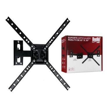 Imagem de Suporte Para Tv Giratorio 32 42 43 50 55 Polegadas Movel Articulado - 