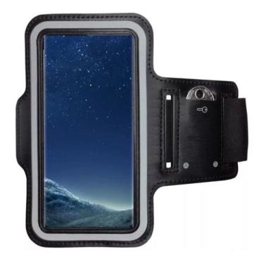 Imagem de Braçadeira Mbfit Smartphone E Porta Chave Arm Band Azul - MB FIT