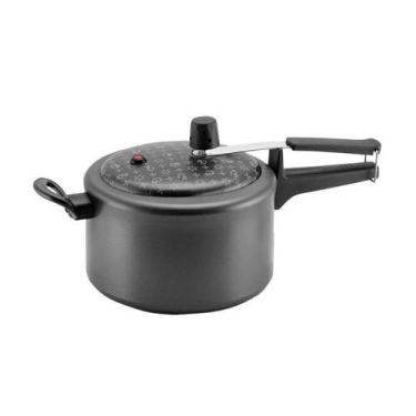 Imagem de Panela de Pressão Panelux 3L Magnific Grafite Antiaderente, 3L, Preto