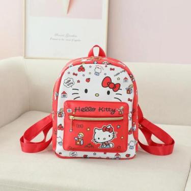 Imagem de Mochila Escolar Sanrio Grande E Fofa Para Meninas, My Melody, Cinnamor