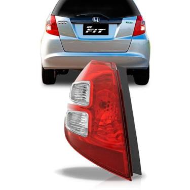 Imagem de Lanterna Traseira Honda New Fit 2009 A 2013 - HT, Esquerdo