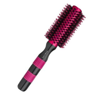 Imagem de Escova De Cabelo Marco Boni Térmica Metálica Com Cerdas De Javali E Ny