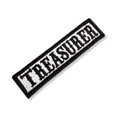 Imagem de NT0515-001 Treasurer Patch Bordado 10,2x2,5cm - BR44