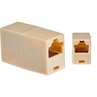 Imagem de Kit 2 Emendas De Rede Rj45 - Soproduto