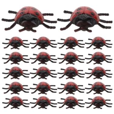 Imagem de VOSAREA 30Pcs Simulation Ladybug Realistic Halloween Props for Parties Role Playing and Stage Performances for April Fool Day and Ghost Festivals