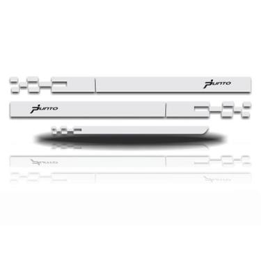 Imagem de Kit Adesivo Fiat Punto Faixa Lateral Mala - Cromo Sign