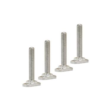 Imagem de Extreme Max Fecho em T 3005.4422 M6 para bases esportivas e suportes de acessórios - Pacote com 4