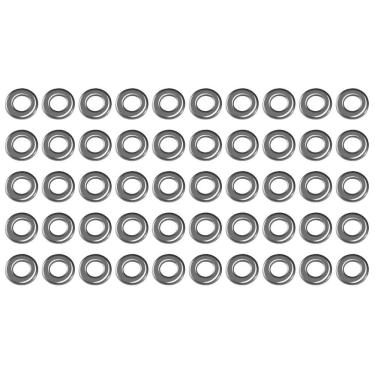 Imagem de Kit 50 Arruela Aço Parafuso De Afinação Bateria Metal Ta752