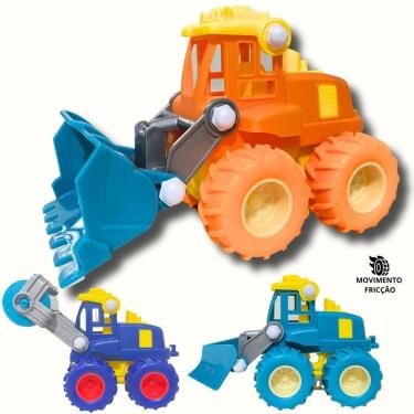 Imagem de Carrinho Miniatura com Fricção 8,5cm - Plástico