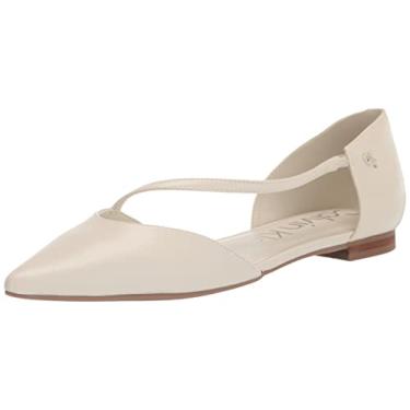 Imagem de Calvin Klein Sapatilha feminina Sannie Ballet, Creme chique 150, 8