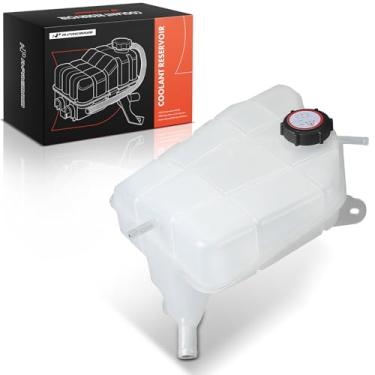 Imagem de A-Premium Reservatório de recuperação de transbordamento de refrigerante do motor [com tampa] Compatível com Ford Contour 1998-2000 e Mercury Cougar 1999-2002, Mystique 1998-2000, 2.0L