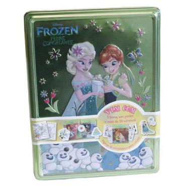 Imagem de Livro - Disney - latinha feliz - Frozen febre congelante