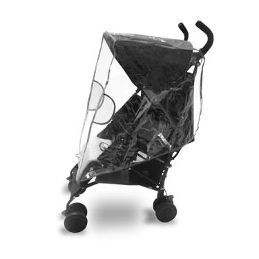 Imagem de Clingo Capa De Chuva Para Carrinho De Bebê Preto