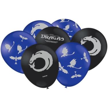 Imagem de Balao Como Treinar Seu Dragao - Embalagem com 25 unidades.