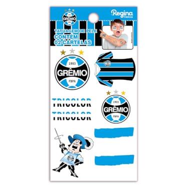 Imagem de TATUAGEM DE PELE GREMIO 12 un.