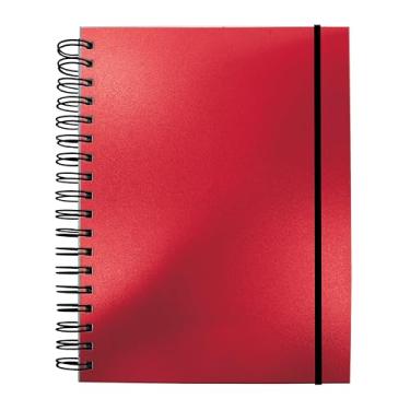 Imagem de DAC - Caderno Smart Universitário com 80 Folhas (90g) Fechamento em Elástico - Fun Vermelho