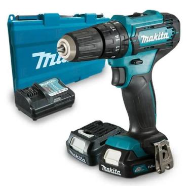 Imagem de Parafusadeira / Furadeira Impacto 3/8 12V Cxt 2 Baterias - Makita