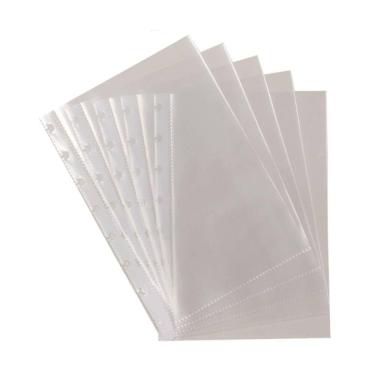 Imagem de Bolsa Plástica Caderno Inteligente Médio 05 Unidades Cristal