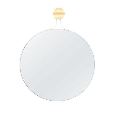 Imagem de Espelho Decorativo Twiza Branco 50 Cm