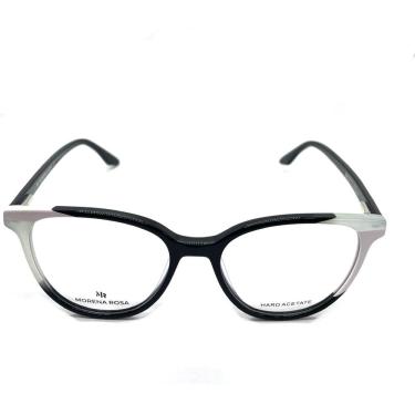 Imagem de Óculos de Sol Morena Rosa Preto Acetato - 52mmx43mm