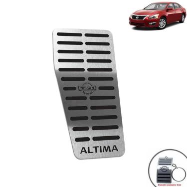 Imagem de Descanso de Pé Aço Inox Nissan Altima 2014 Preto
