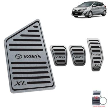 Imagem de Descanso + Pedaleira Manual Yaris XL 2019-2022 Preto