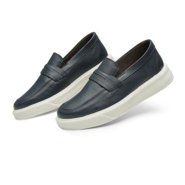 Imagem de Slip On Infantil Menino Calce Facil Respiravel Sapatenis Elastico Sola