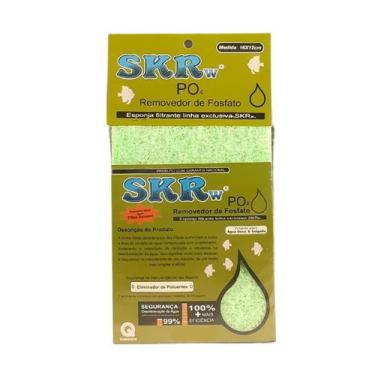 Imagem de Esponja Removedor de Fosfato Anti Alga Aquario Zeolita Lago - SKWr