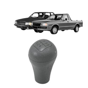 Imagem de Manopla Bola de Câmbio Del Rey 1986 87 88 89 90 - Cinza