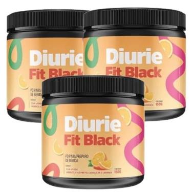 Imagem de 03 Potes Diuriefit Black Laranja