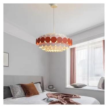 Imagem de Lustre de teto minimalista moderno, sala de estar, quarto, lâmpadas suspensas para teto, luz pendente criativa, decoração de quarto, lustre LED, lâmpadas de lustre