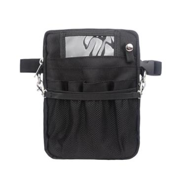 Imagem de WKHOKI Pochete de enfermeira para suprimentos de enfermeira, cinto de ferramentas de enfermeira como organizador de bolso de enfermeira com suporte de fita médica, bolsa de enfermeira, pochete médica