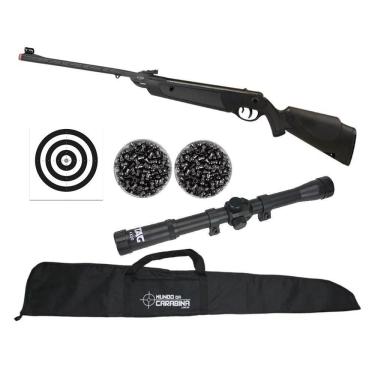 Imagem de Carabina Rossi Dione Sport Gás Ram Nitro 5,5mm + Kit