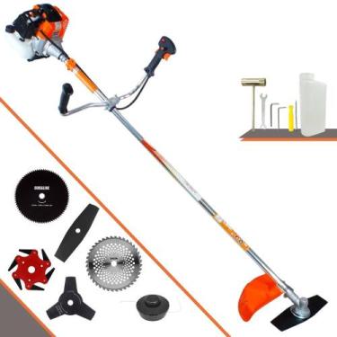 Imagem de Cortador de Grama Vulcan VR430S À Gasolina 43cc 1,7HP 10.000rpm Comple