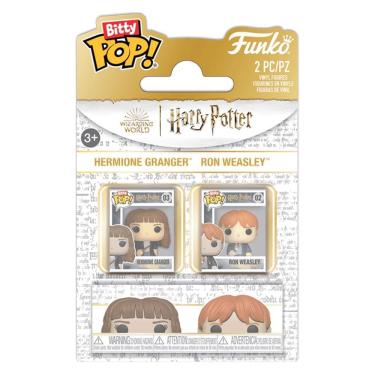 Imagem de Funko Bitty Pop Harry Potter Hermione & Ron Weasley 2pack