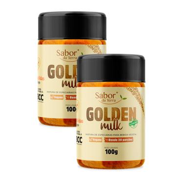 Imagem de Kit 2X: Golden Milk Sabor da Terra 100g