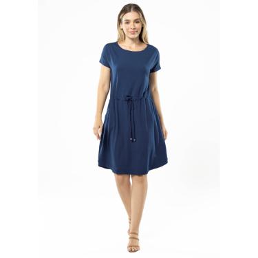 Imagem de Vestido Pau a Pique Básico Azul Marinho