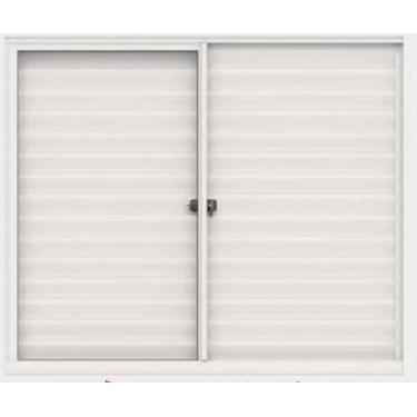 Imagem de Alumasa Janela Alum Br Giusto Correr 3f Vd Liso C/venez 100x100