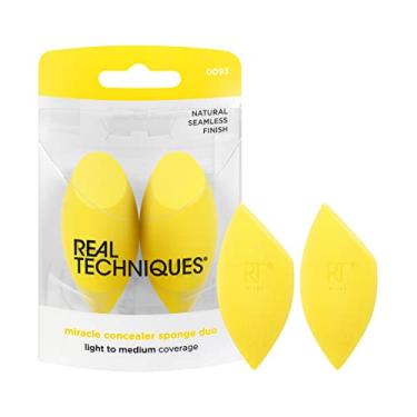 Imagem de Real Techniques Miracle Concealer Sponge Duo Kit com 2 Esponjas para Corretivo Kit