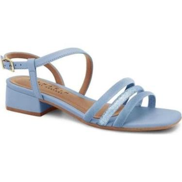 Imagem de Sandália Feminina Salto Bloco Glow 22-48205 Ramarim-Feminino