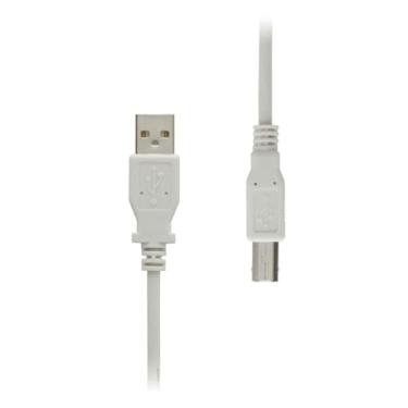 Imagem de Cabo USB 2.0, cabo USB 2.0 macho A para macho B, GearIT (0,9 metros) (pacote com 20) cabo de impressora scanner de alta velocidade - branco