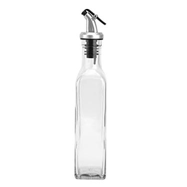 Imagem de Dispensador de óleo, dispensador de óleo de vidro de 150 ml e bico de aço inoxidável, dispensador de azeite, recipiente de óleo de cozinha para cozinha, garrafa de azeite de oliva à prova de vazamento
